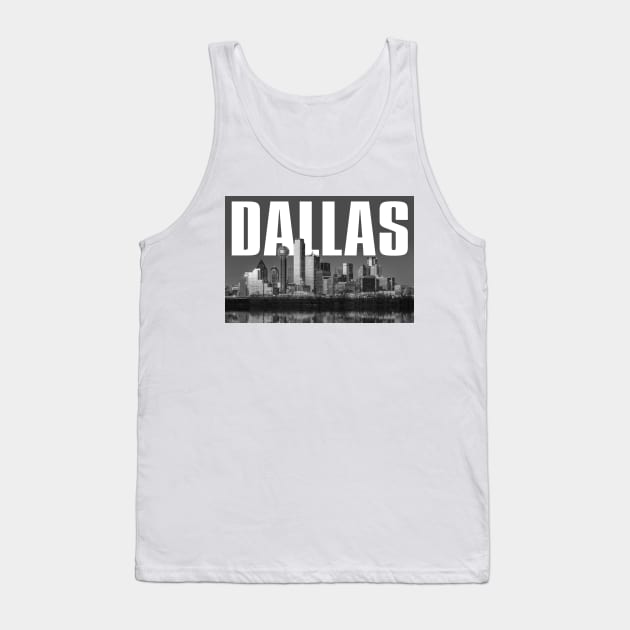 Dallas Cityscape Tank Top by PLAYDIGITAL2020